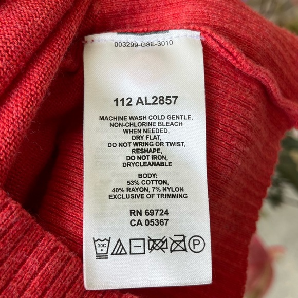 •Columbia• Perfect Layer Henley Sweater in Burnt Henna Heather - Size Small - Picture 9 of 10